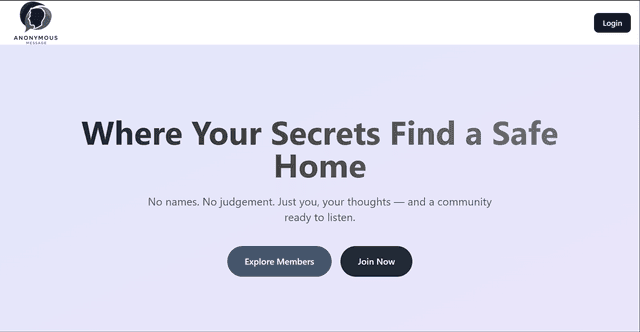 Anonymous Message